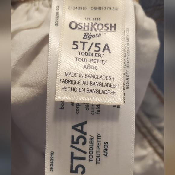 Oshkosh denim flower dreas - Picture 2 of 4